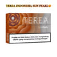 Terea Indonesia Sun Pearl cigarette pack with warning label on a white background